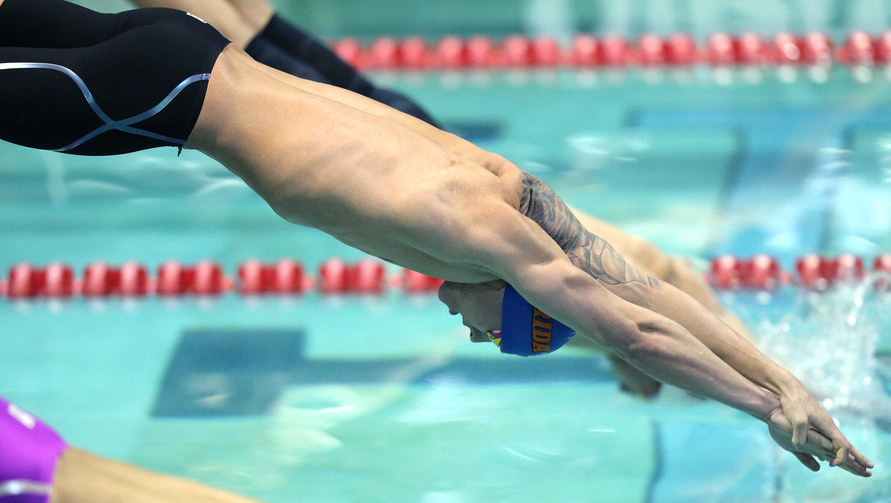 swimming start